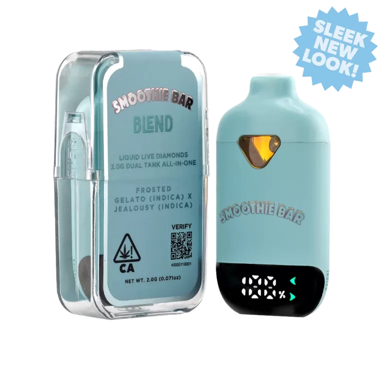 Smoothie Bar Blend - Frosted Gelato x Jealousy 2g Live Liquid Diamond Vape