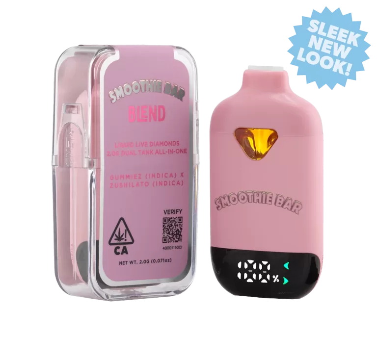 Smoothie Bar Blend - Gummiez x Zushilato 2g Live Liquid Diamond Vape